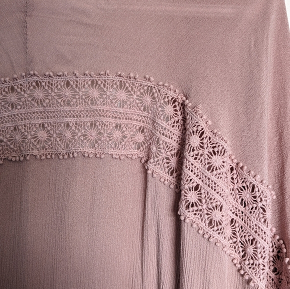 Caution to the Wind Pale Pink Beach Coverup Size Medium - Picture 6 of 6